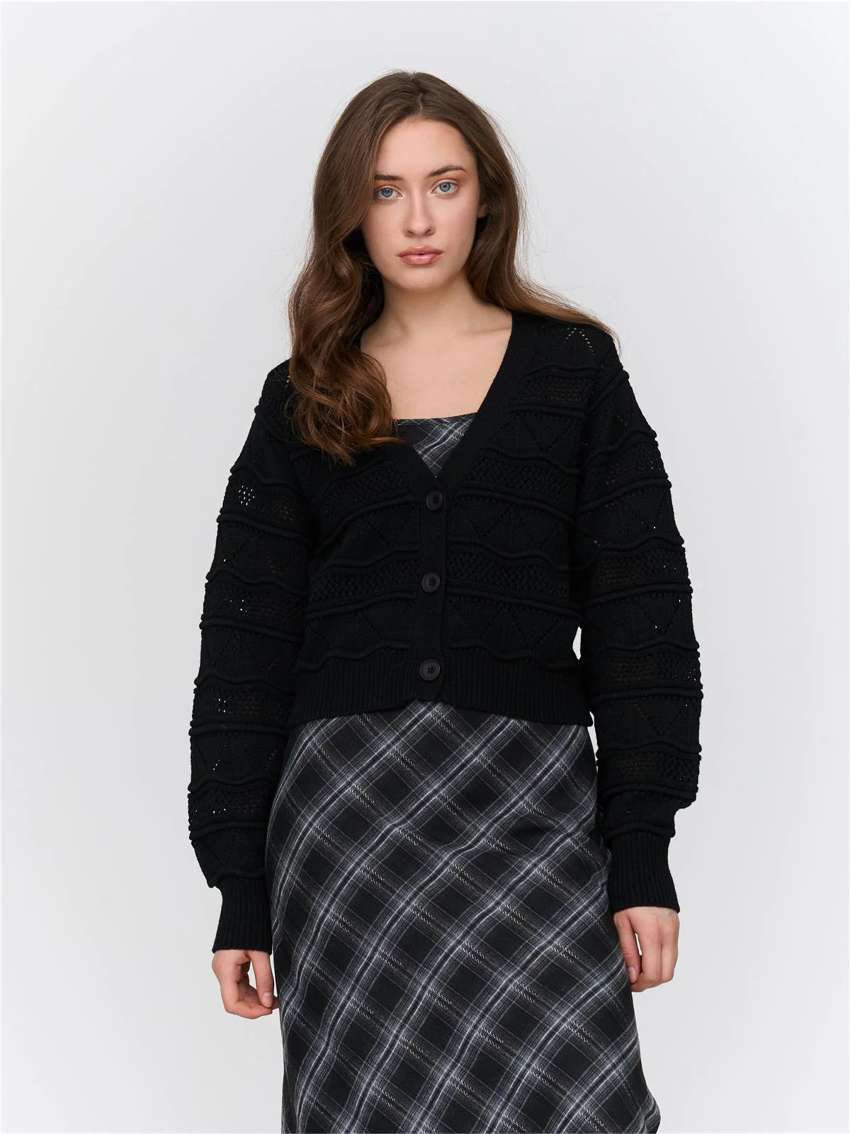Cardigan in Schwarz - Image 4
