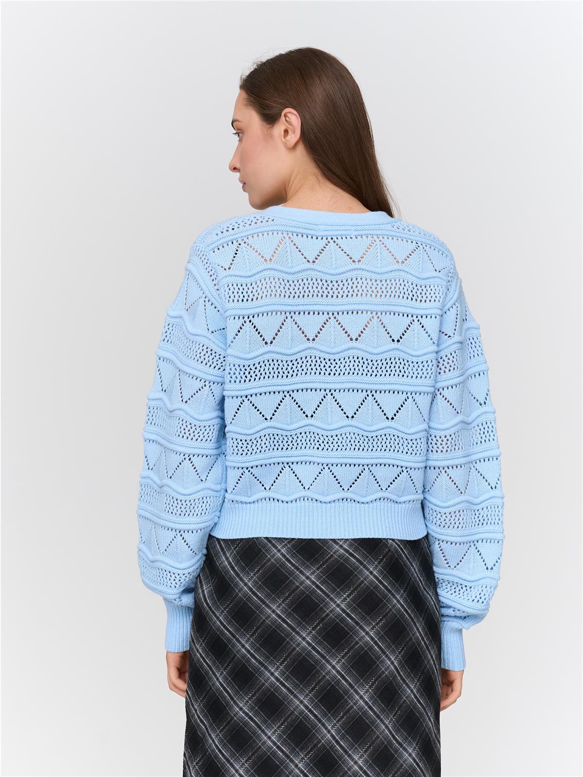 Cardigan mit Muster - Image 4